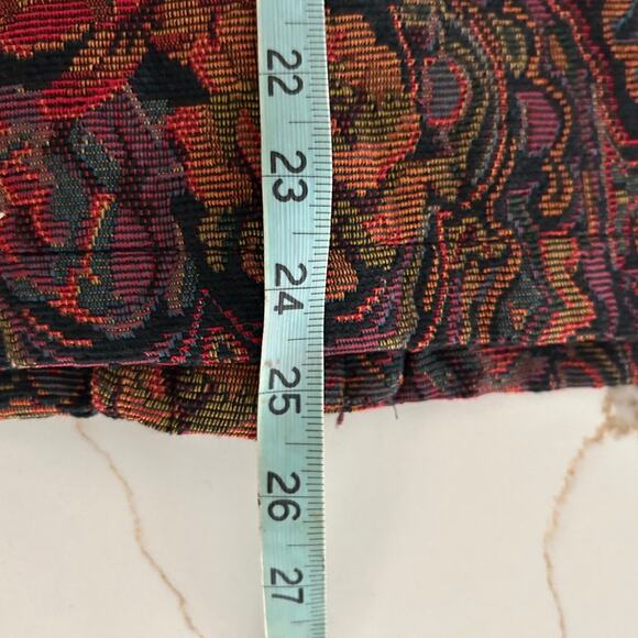 NWOT White Stag Jacket Tapestry Red Multi Floral SZL - Picture 8 of 11